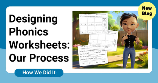 Designing Phonics Worksheets: Our Process