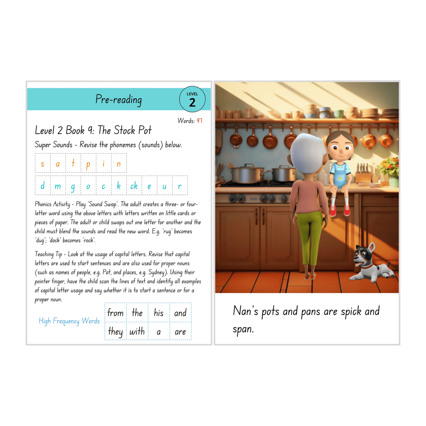 The Stock Pot (Level 2 Book 9 - Fiction Series)