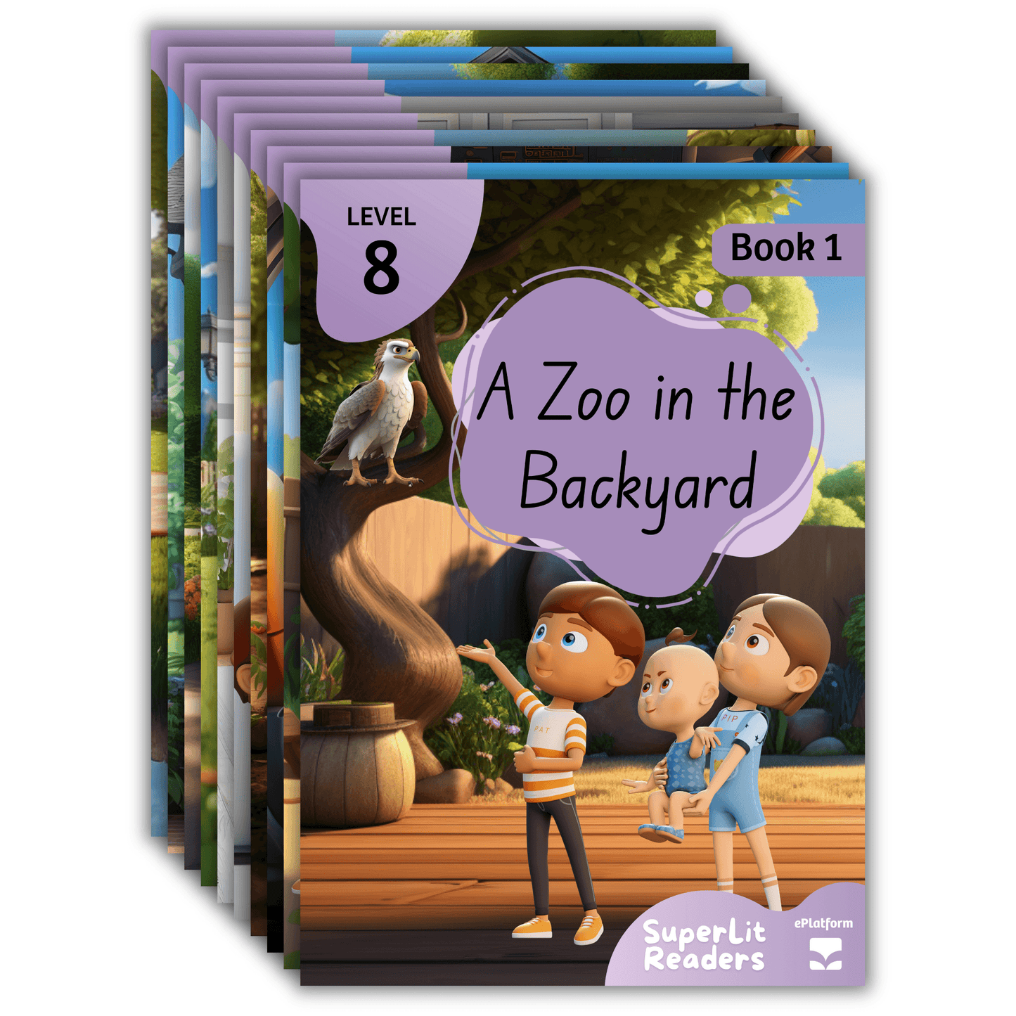 Fiction Level 8 Bundle - SuperLit Readers by EPlatform Limited