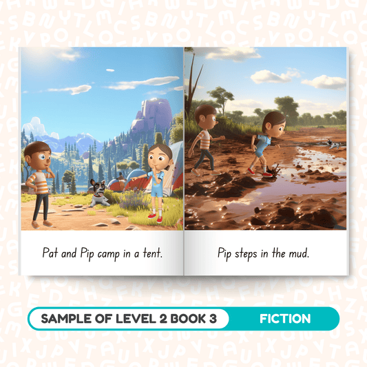 SuperLit Phonics Decodable Readers Sample Fiction Level 2