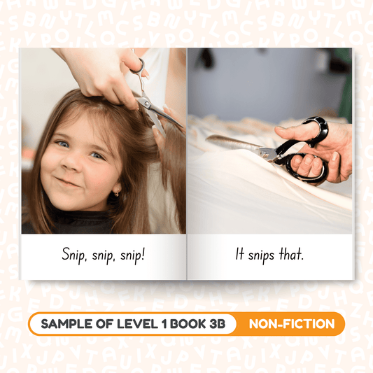 SuperLit Phonics Decodable Readers Sample Non-Fiction B Level 1