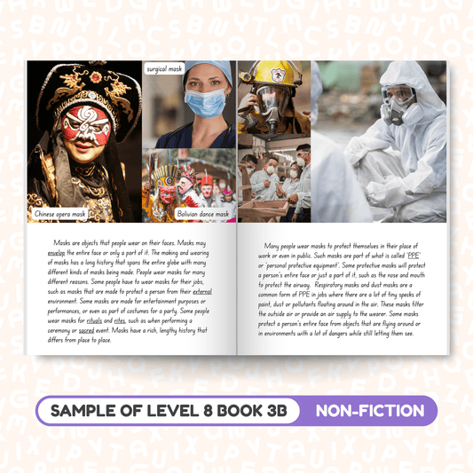 SuperLit Phonics Decodable Readers Sample Non-Fiction B Level 8