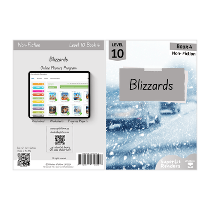 Blizzards (Level 10 Book 4 - Non-Fiction Series)