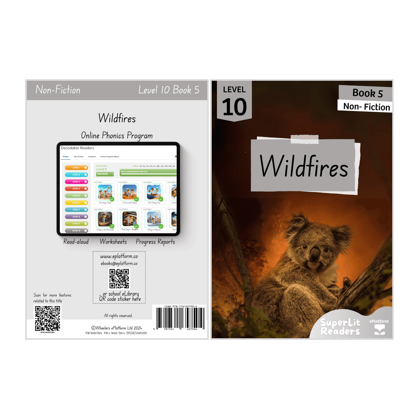 Wildfires (Level 10 Book 5 - Non-Fiction Series)