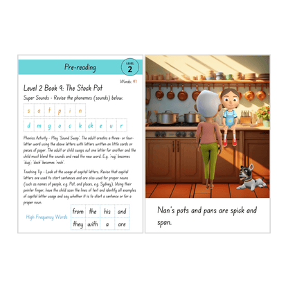The Stock Pot (Level 2 Book 9 - Fiction Series)