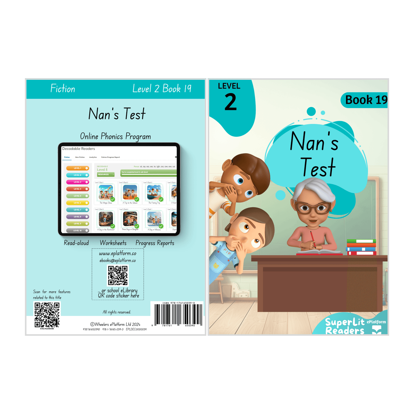 Nan’s Test (Level 2 Book 19 - Fiction Series)