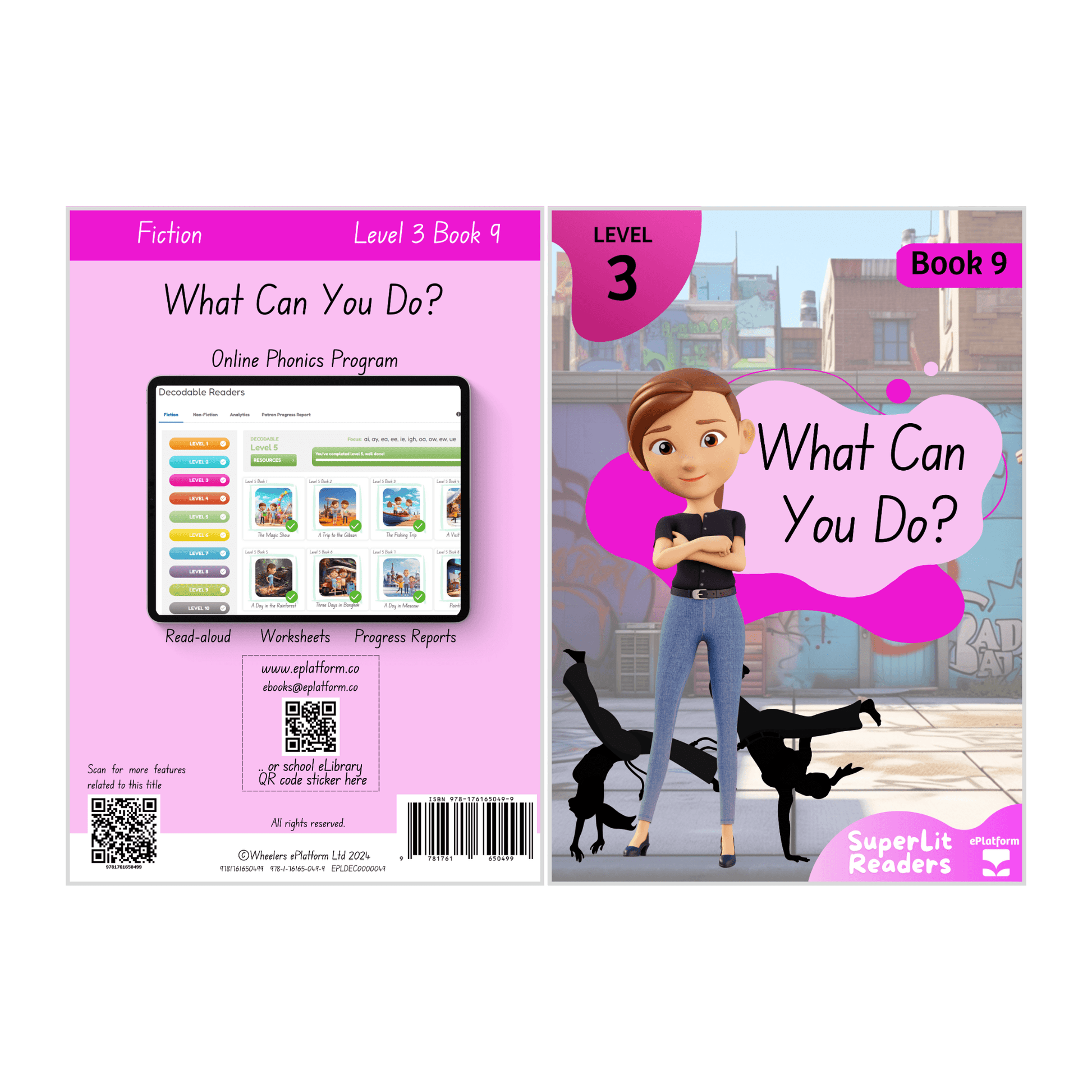 What Can You Do? (Level 3 Book 9 - Fiction Series) - SuperLit Readers by EPlatform Limited