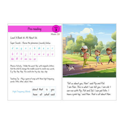 All About Us (Level 3 Book 16 - Fiction Series)