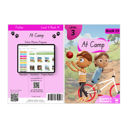 At Camp (Level 3 Book 19 - Fiction Series)