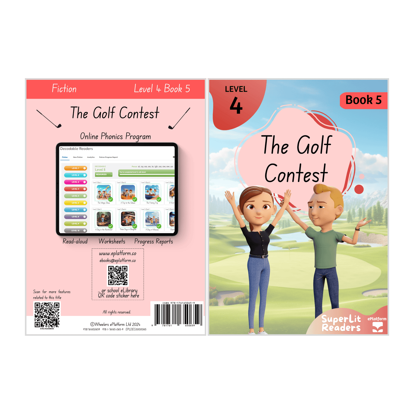 The Golf Contest (Level 4 Book 5 - Fiction Series) - SuperLit Readers by EPlatform Limited