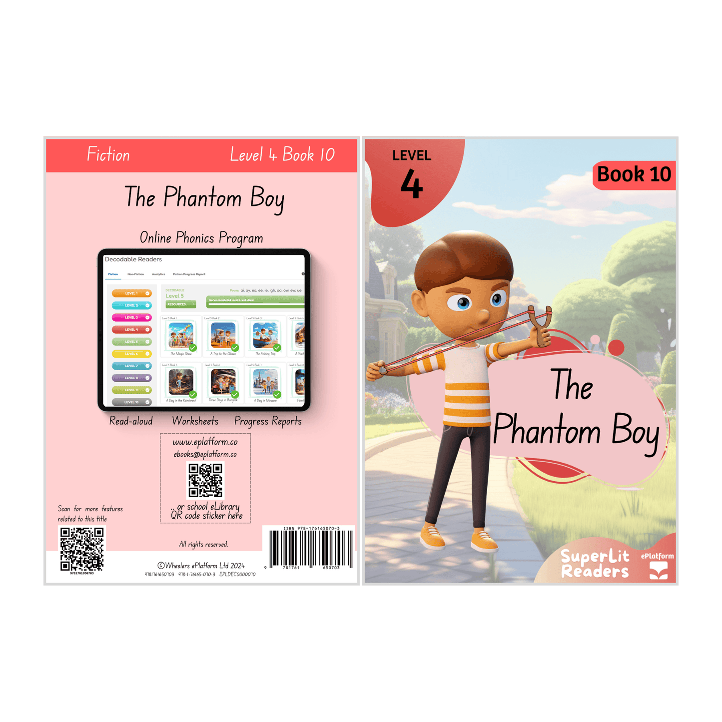 The Phantom Boy (Level 4 Book 10 - Fiction Series)