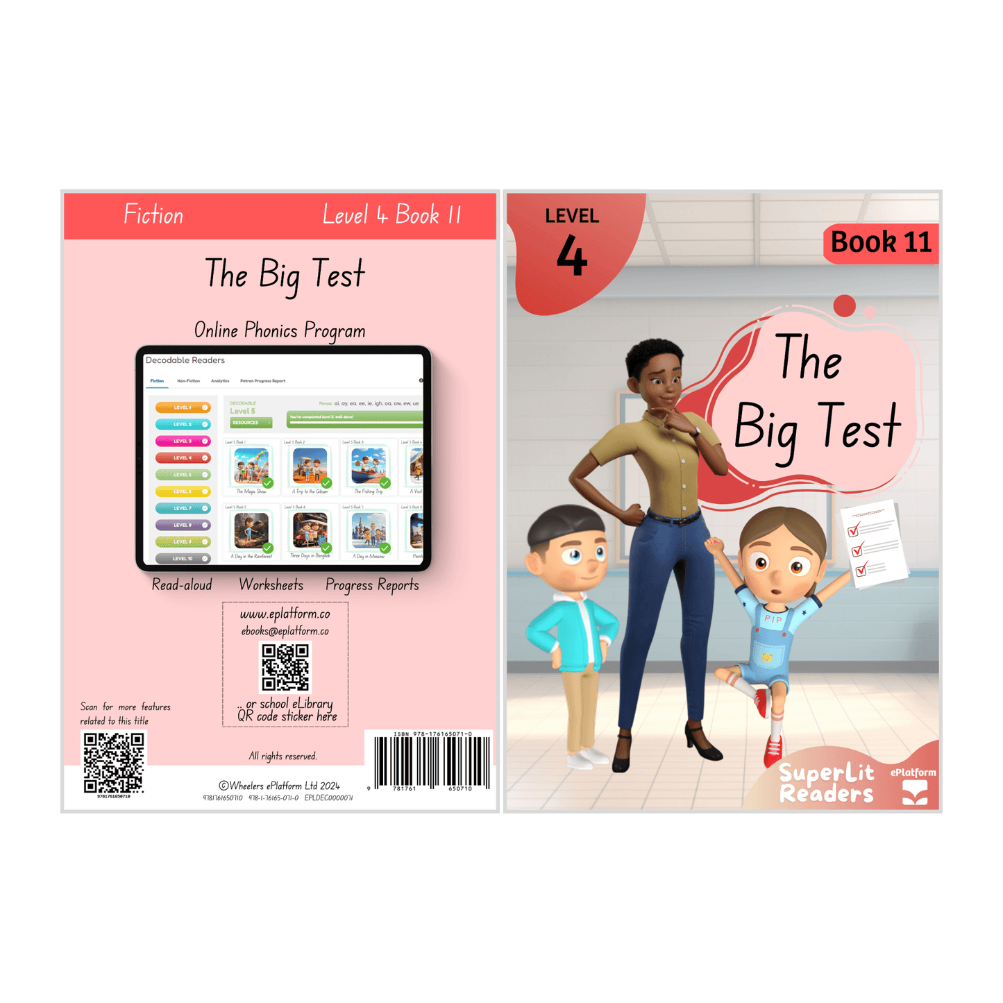 The Big Test (Level 4 Book 11 - Fiction Series)