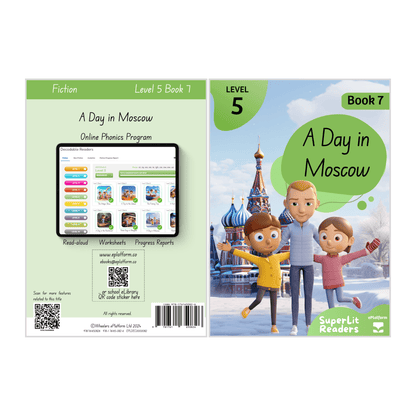 A Day in Moscow (Level 5 Book 7 - Fiction Series)