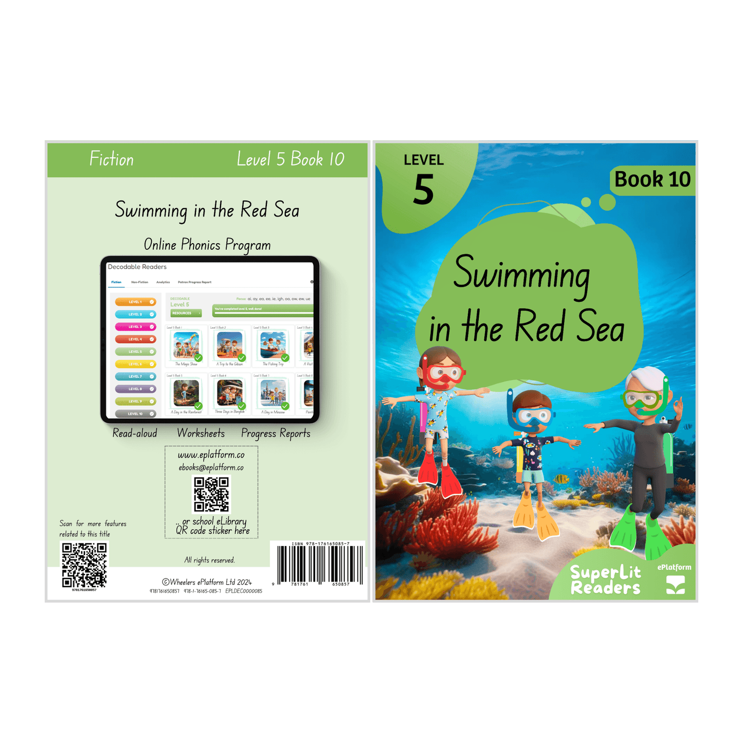 Swimming in the Red Sea (Level 5 Book 10 - Fiction Series)