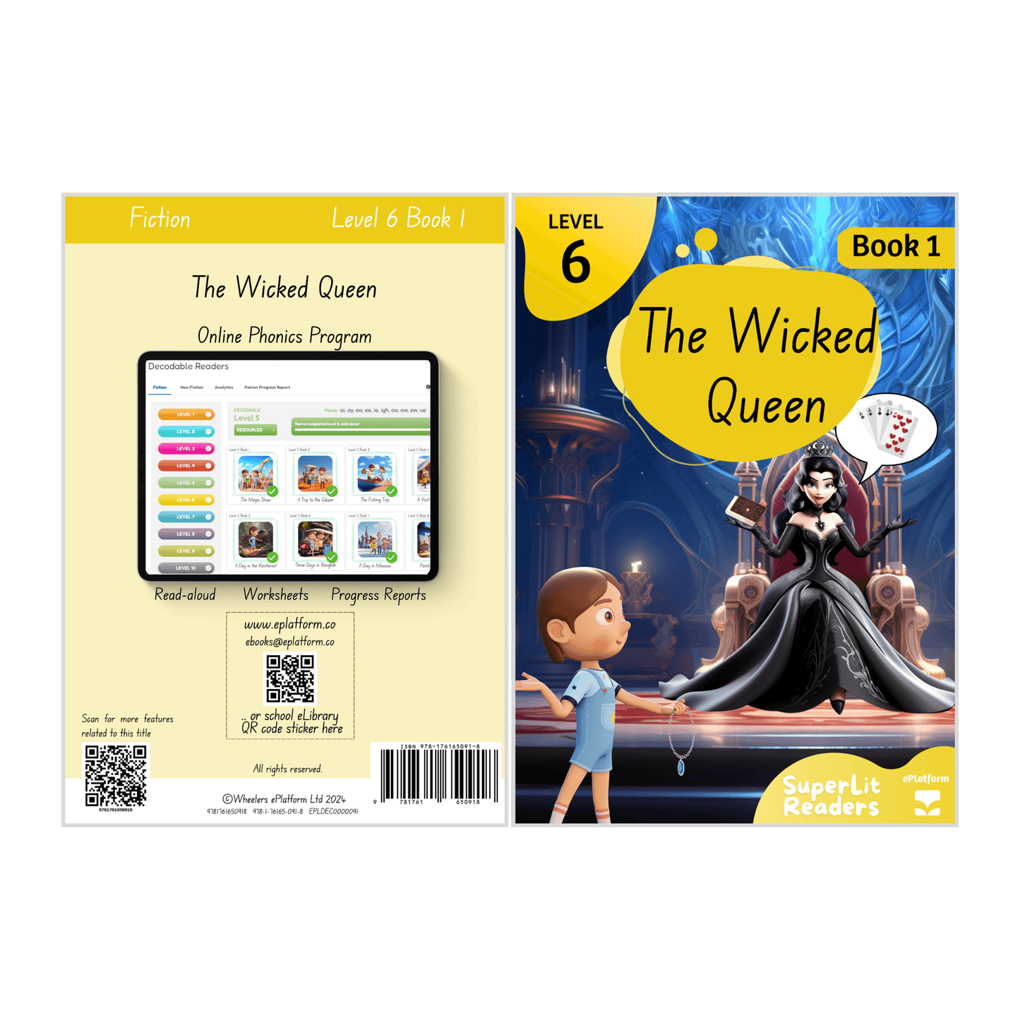 The Wicked Queen (Level 6 Book 1 - Fiction Series) - SuperLit Readers by EPlatform Limited