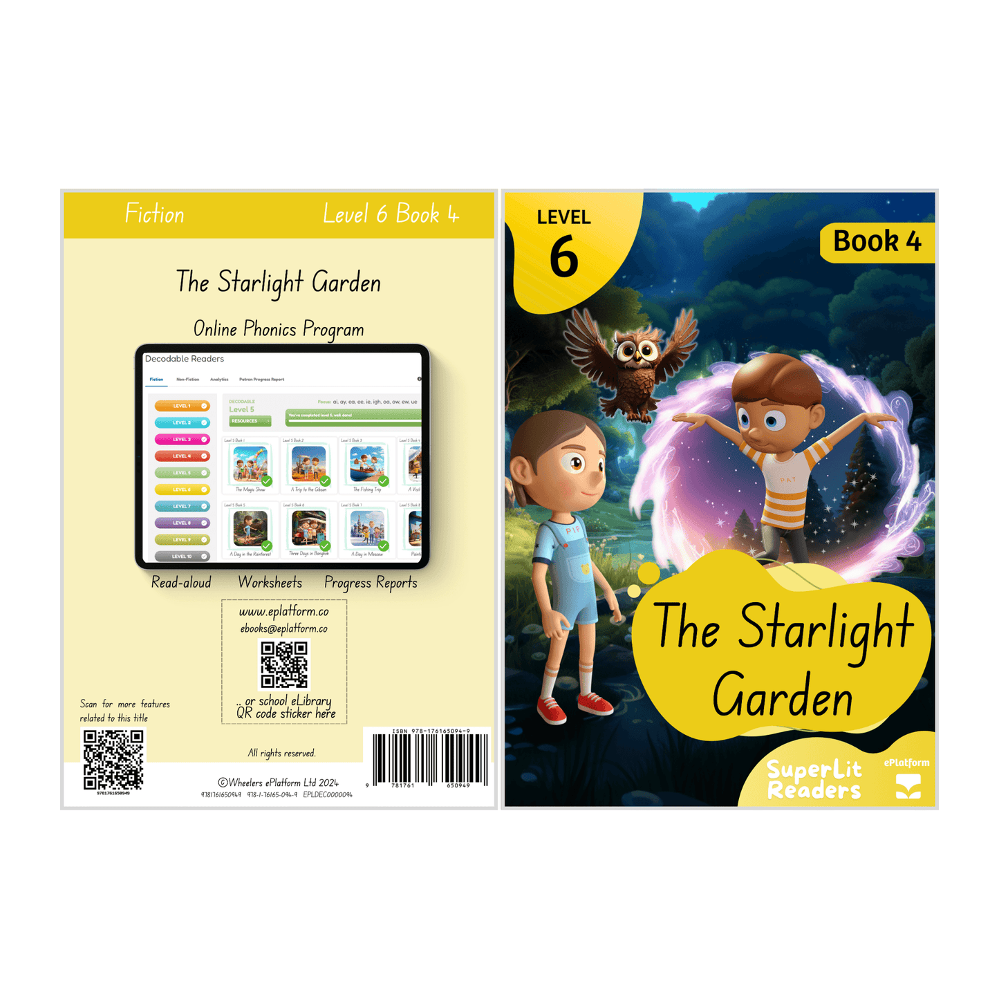 The Starlight Garden (Level 6 Book 4 - Fiction Series) - SuperLit Readers by EPlatform Limited