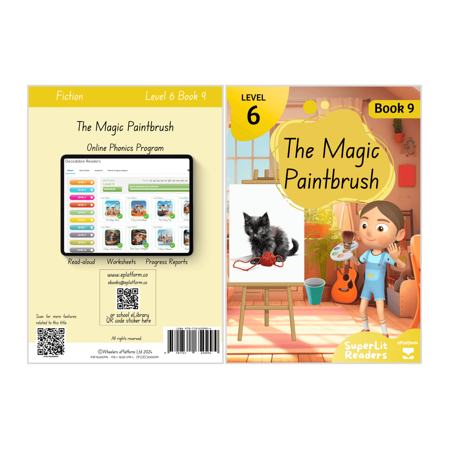 The Magic Paintbrush (Level 6 Book 9 - Fiction Series) - SuperLit Readers by EPlatform Limited