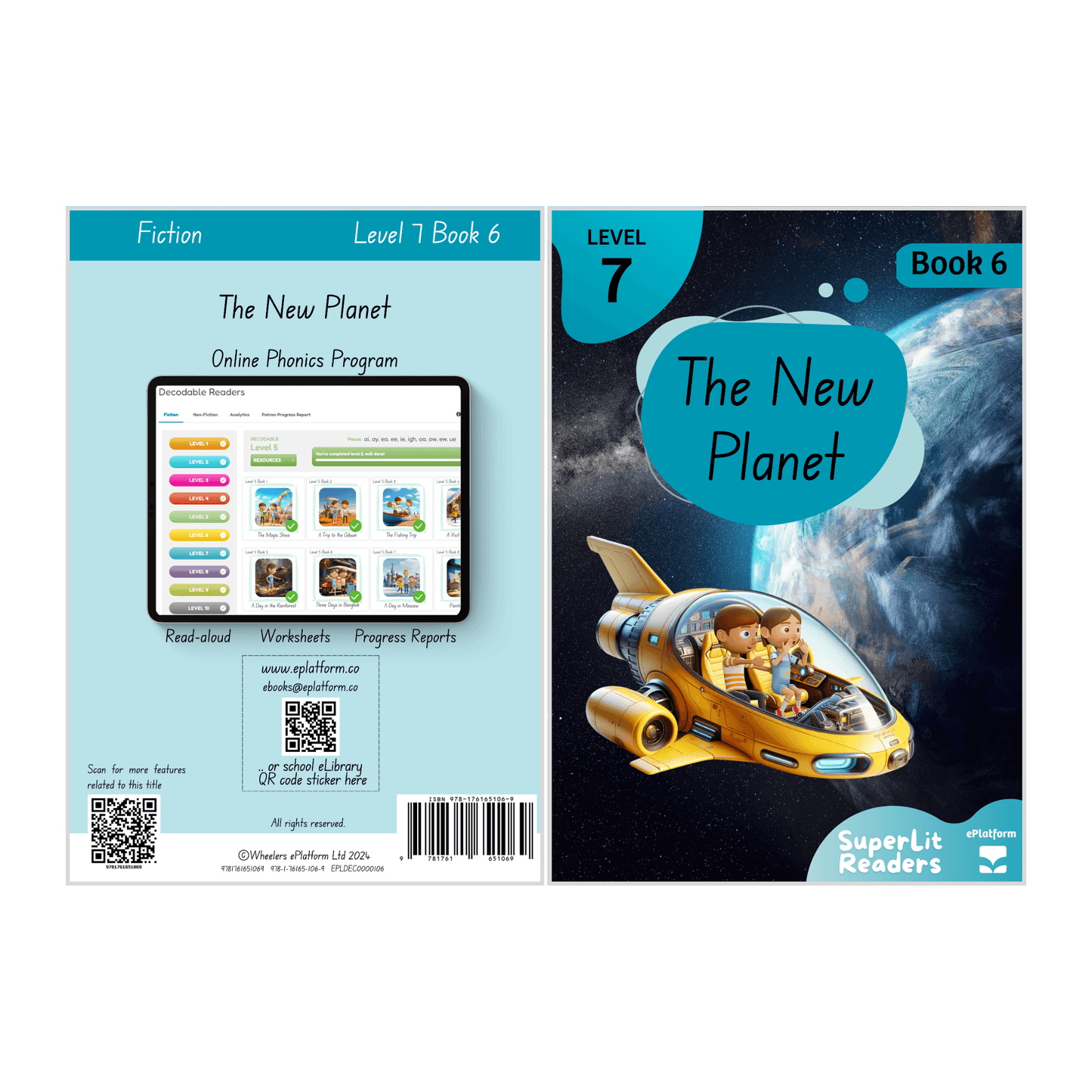 The New Planet (Level 7 Book 6 - Fiction Series) - SuperLit Readers by EPlatform Limited