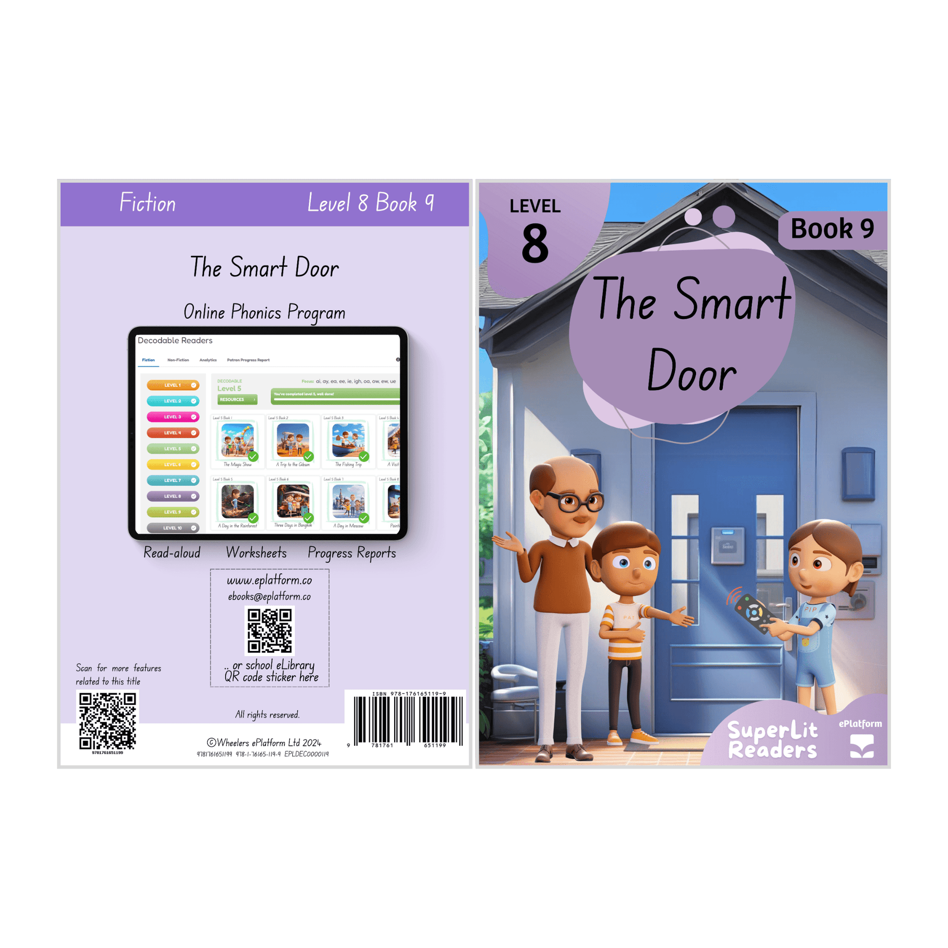 The Smart Door (Level 8 Book 9 - Fiction Series) - SuperLit Readers by EPlatform Limited