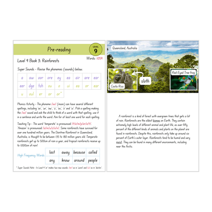 Rainforests (Level 9 Book 3 - Non-Fiction Series)