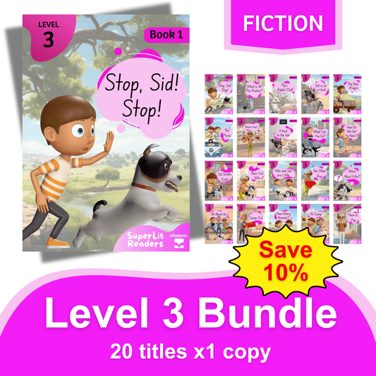 Fiction Level 3 Bundle - SuperLit Readers by EPlatform Limited