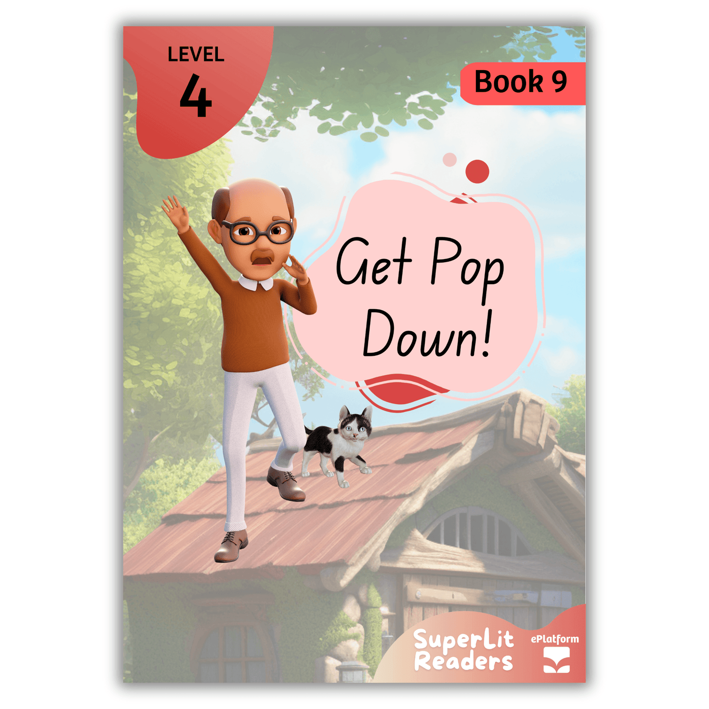 Get Pop Down! (Level 4 Book 9 - Fiction Series) - SuperLit Readers by EPlatform Limited