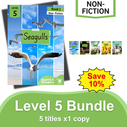 Non-Fiction Level 5 Bundle - SuperLit Readers by EPlatform Limited