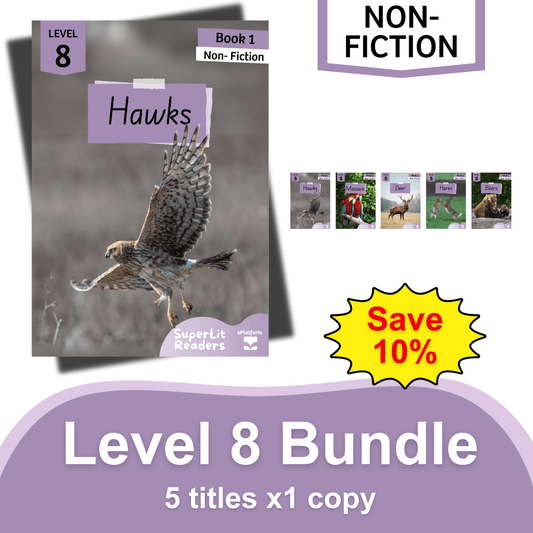 Non-Fiction Level 8 Bundle - SuperLit Readers by EPlatform Limited