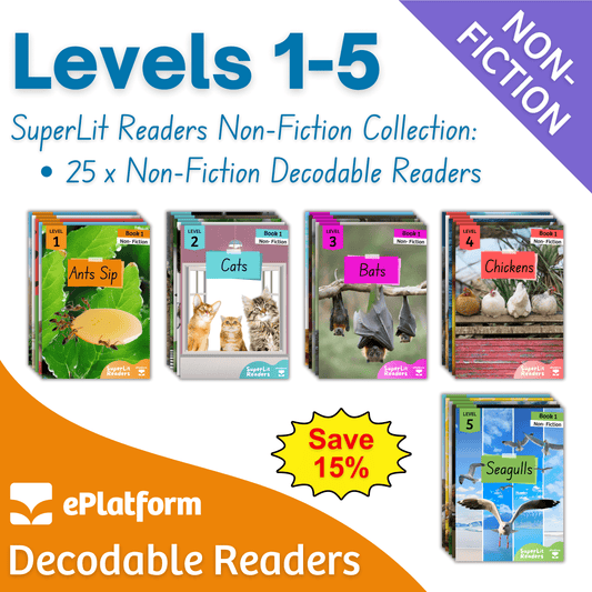 Non-Fiction Levels 1-5 Bundle