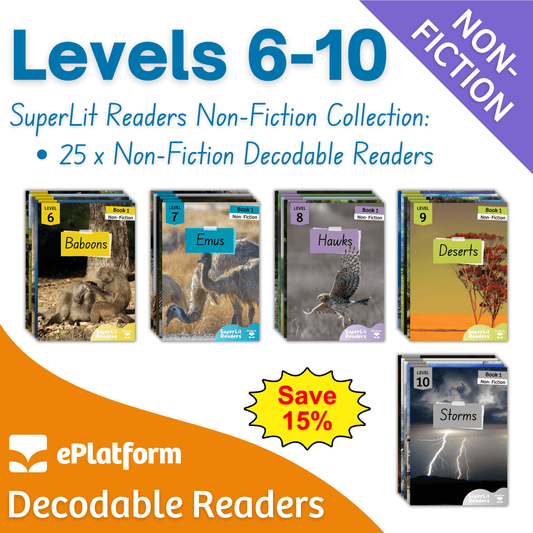 Non-Fiction Levels 6-10 Bundle