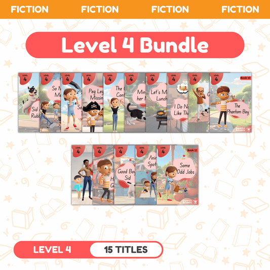 SuperLit Phonics Decodable Readers Fiction Level 4 Single Set