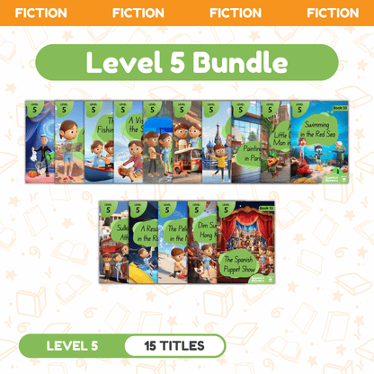 SuperLit Phonics Decodable Readers Fiction Level 5 Single Set