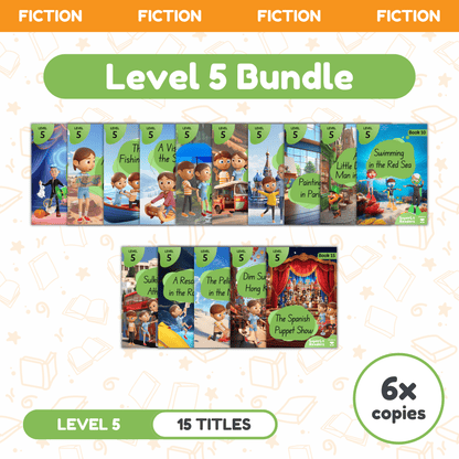 SuperLit Phonics Decodable Readers Fiction Level 5 Six Sets