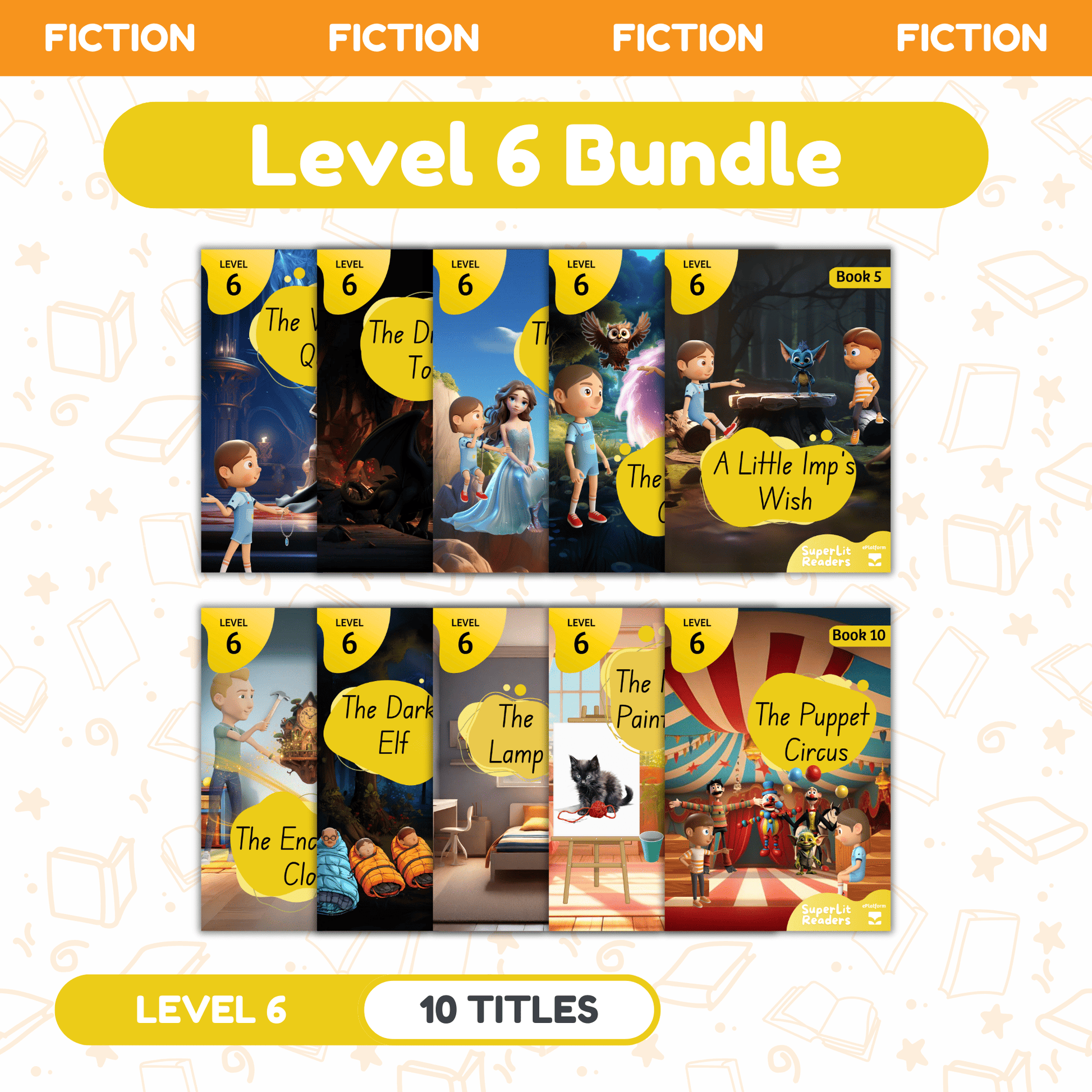 SuperLit Phonics Decodable Readers Fiction Level 6 Single Set