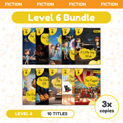 SuperLit Phonics Decodable Readers Fiction Level 6 Three Sets
