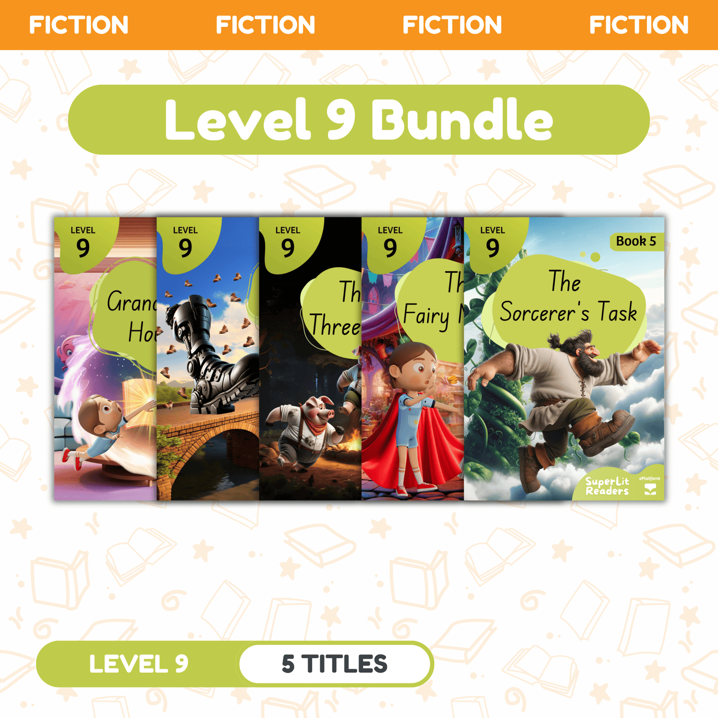 SuperLit Phonics Decodable Readers Fiction Level 9 Single Set