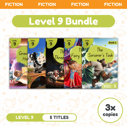 SuperLit Phonics Decodable Readers Fiction Level 9 Three Sets