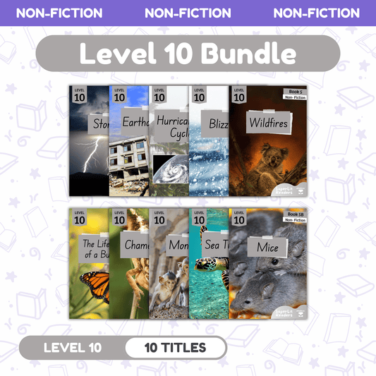 SuperLit Phonics Decodable Readers Non Fiction Level 10 Single Set