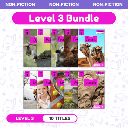 SuperLit Phonics Decodable Readers Non Fiction Level 3 Single Set
