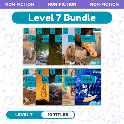 SuperLit Phonics Decodable Readers Non Fiction Level 7 Single Set