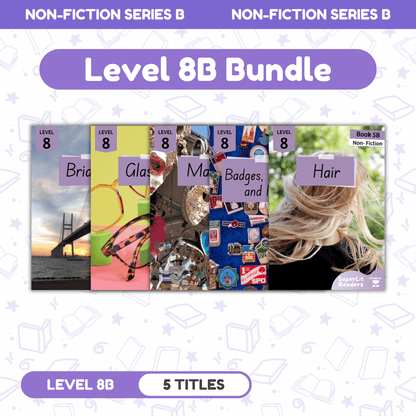 SuperLit Phonics Decodable Readers Non Fiction Level 8B Single Set