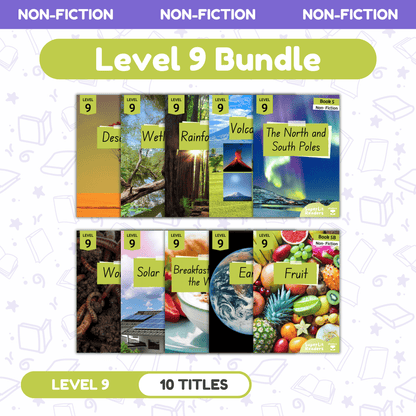 SuperLit Phonics Decodable Readers Non Fiction Level 9 Single Set
