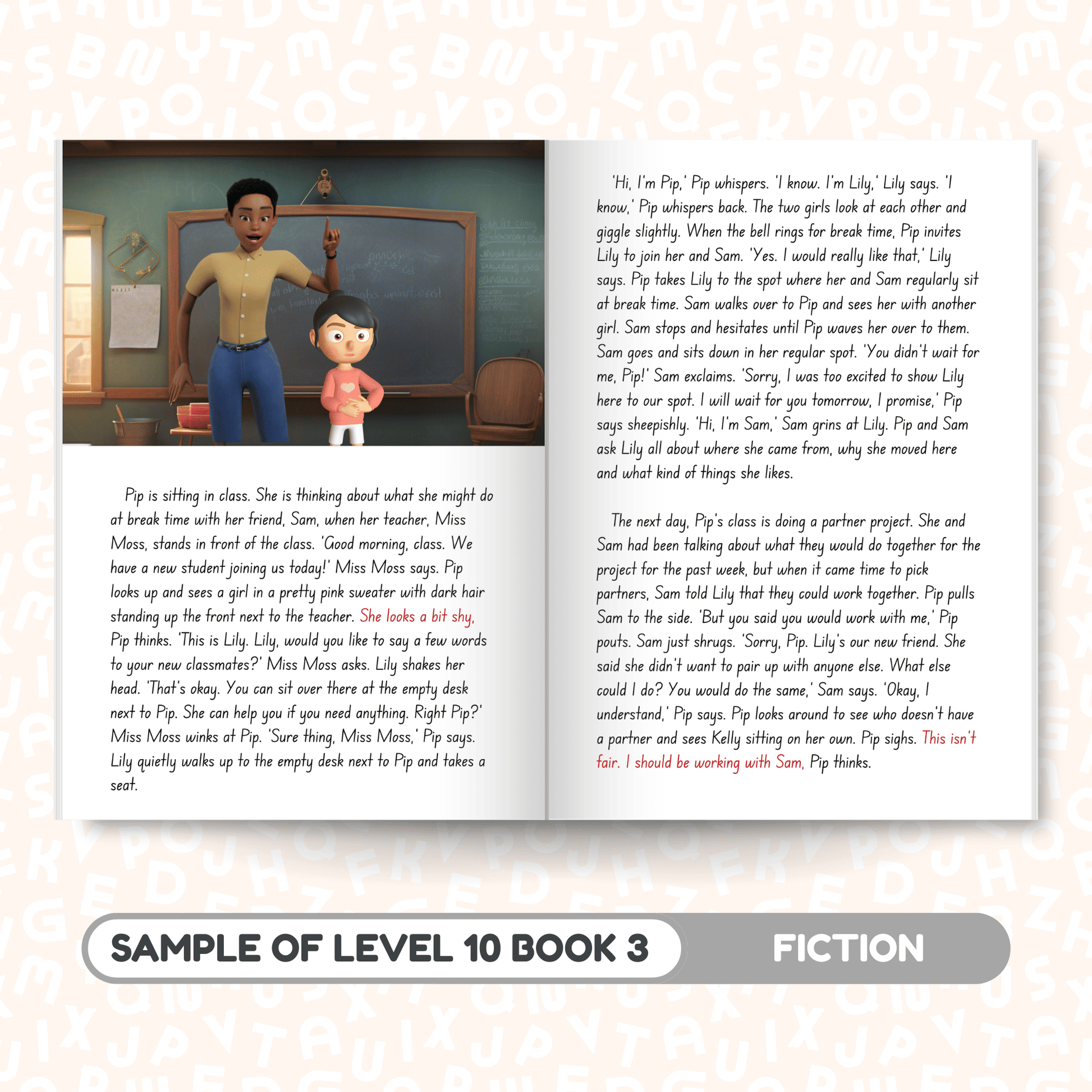 SuperLit Phonics Decodable Readers Sample Fiction Level 10