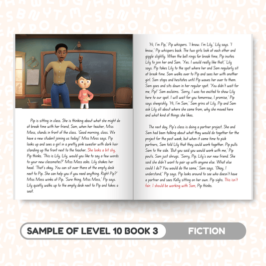 SuperLit Phonics Decodable Readers Sample Fiction Level 10