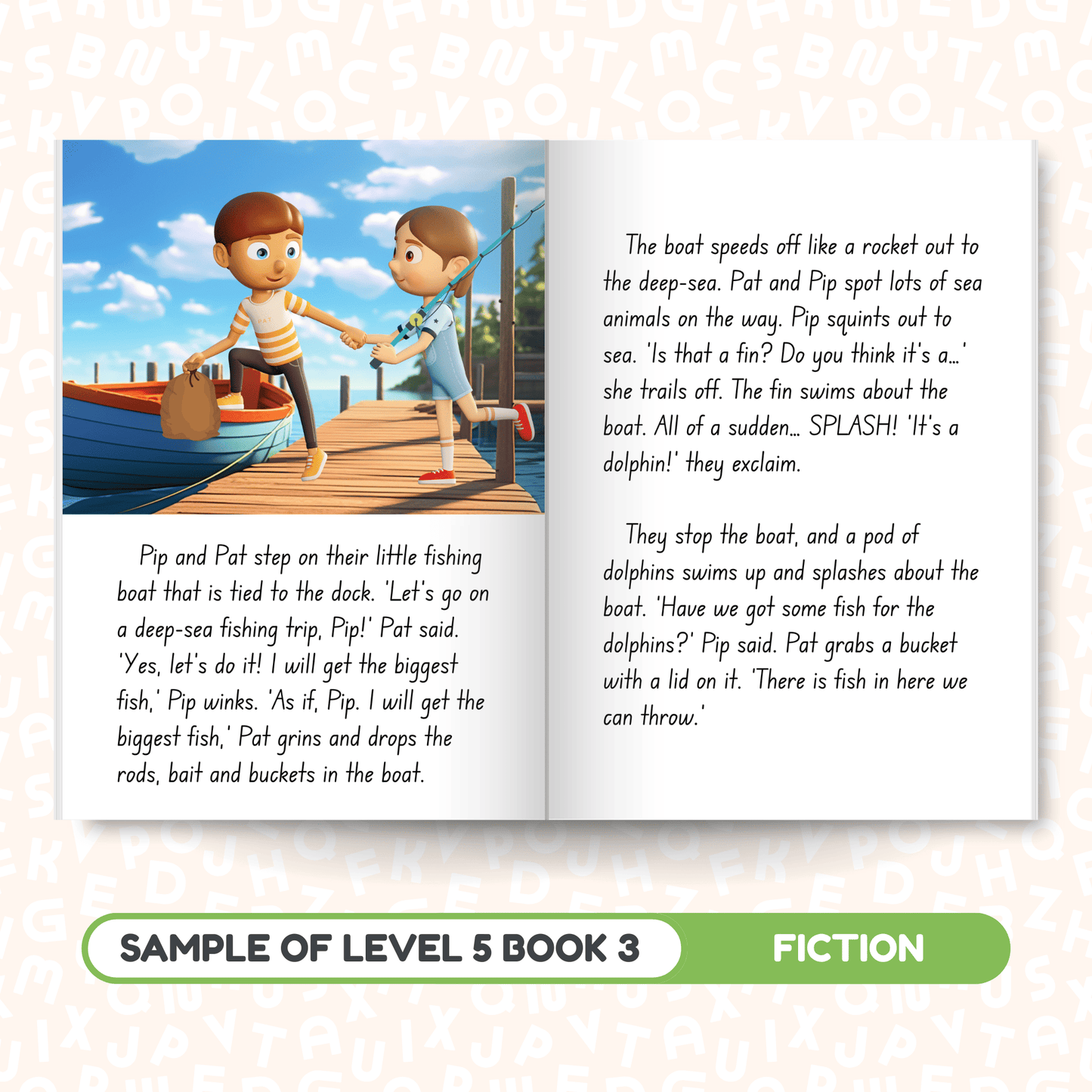 SuperLit Phonics Decodable Readers Sample Fiction Level 5