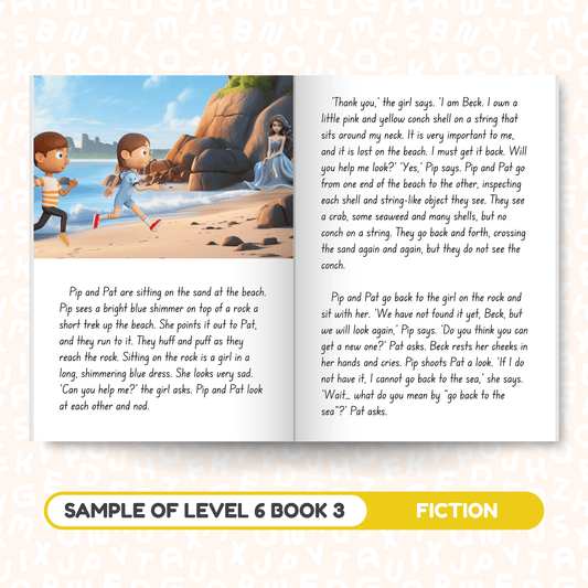 SuperLit Phonics Decodable Readers Sample Fiction Level 6