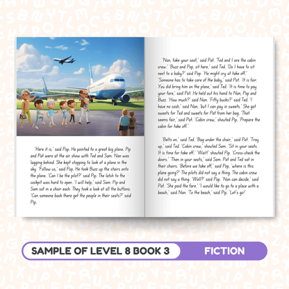 SuperLit Phonics Decodable Readers Sample Fiction Level 8