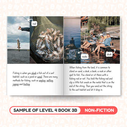 SuperLit Phonics Decodable Readers Sample Non-Fiction B Level 4