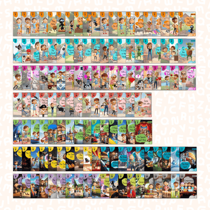 SuperLit Phonics Decodable Readers - Fiction All Book Covers
