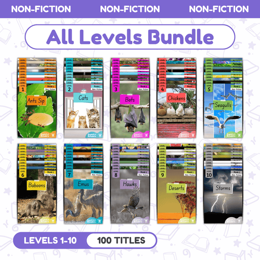 SuperLit Phonics Decodable Readers Non-Fiction All Levels Single Set